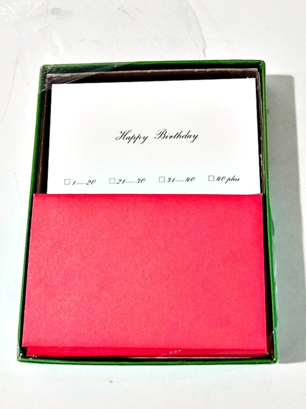 Kate Spade Gift Enclosure Cards Crane & Co Paper 12 Cards & Envelopes Boxed USA